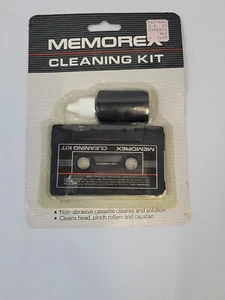 Memorex Safeguard System Kassettenreinigungsset Köpfe, Klemmrollen, Capstan Neu - Bild 1 von 2