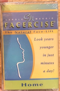 FACERCISE - The Natural Face-Lift HOME by Carole Maggio -CASSETTE- NEW!! - Picture 1 of 2