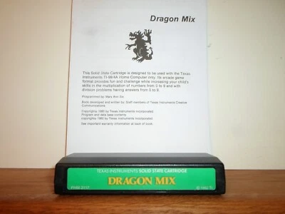 Tested ! Dragon Mix Texas Instruments TI/99/4A Computer w/ Reprinted Manual - Image 1 of 4