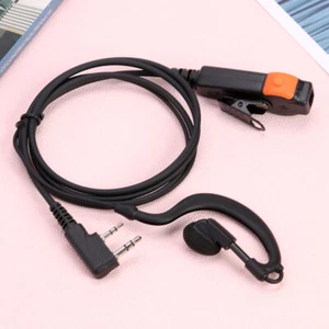 2 Pin Radio Earpiece G Type PU Wired Radio Earphone for Kenwood Baofeng 888S TYT - Zdjęcie 1 z 9