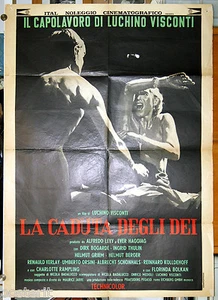 manifesto 2F film LA CADUTA DEGLI DEI Dirk Bogarde Ingrid Thulin Helmut Berger - Picture 1 of 1