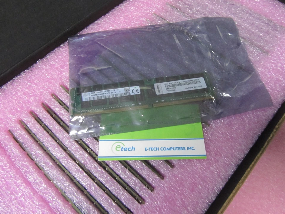 95Y4812 95Y4814 - IBM Lenovo 64GB 4RX4 DDR4 PC4-2133P LRDIMM - Image 1 of 1