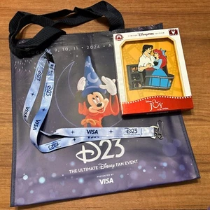 D23 Expo 2024 Ariel Little Mermaid Joy On The Screen Film LE 300 Pin - Picture 1 of 9