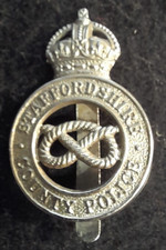 Obsolete Police Cap Badge Staffordshire County Pre 1953 Kings Crown