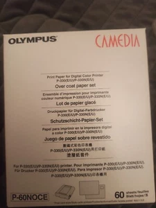 Olympus P-60NE Camedia Print Paper for Digital Color Printer (BRAND NEW!) - Zdjęcie 1 z 4