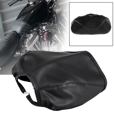 For Harley Sportster Custom XL883C 4.5 Gallon Gas Fuel Tank Bra Shield Protector Foto 1 de 4
