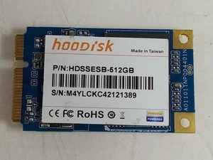 Hoodisk HDSSESB-512G 512 GB mSATA 1.8 in Solid State Drive - Picture 1 of 6