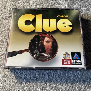 Clue CD-ROM Win 3.1/95 custodia, libretto e dischi gioco funzionanti sono come nuovi - Foto 1 di 10