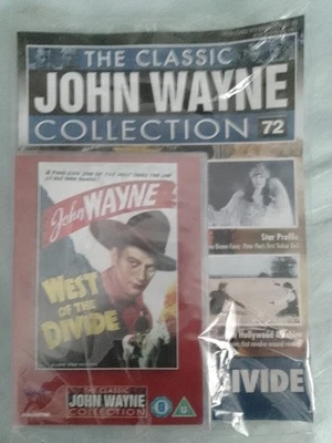 The Classic John Wayne Collection No 72: West Of The Divide: New DVD & Mag - Image 1 of 2