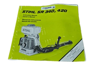 Stihl SR340 SR420 Bedienungsanleitung Nebelgebläse - Bild 1 von 7