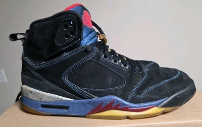 Camiseta alta Nike Air Jordan Sixty Plus negra y roja para hombre talla 11,5 364806-062  Foto 1 de 4