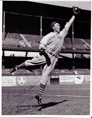 Jimmie Ripple foto autografada 8x10 gigantes "Para Dr. Steen Best Regards" PSA/DNA - Imagem 1 de 2