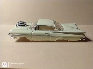 Auto World Thunderjet 1959 Chevy Impala Green Mist Hot Rod solo corpo - Foto 1 di 7