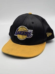 Gorra de Los Angeles Lakers Snapback New Era OSFM Madera Dura Clásicos Satén NBA - Imagen 1 de 15