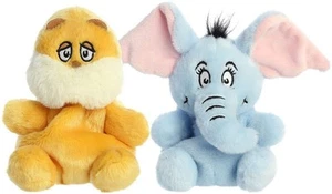 Aurora Dr. Seuss Horton & The Lorax 5 Inch Palm Pals Bundle - Picture 1 of 7