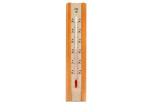 TFA Dostmann Zimmer-Thermometer Eiche 20,5x4cm - Bild 1 von 1