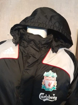 Liverpool Coat DUGOUT ADIDAS SIZE 36 - 38 Medium (Broken Zip)  - Image 1 of 4