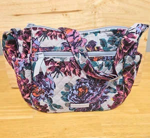 NEU Vera Bradley On The GO Crossbody Umhängetasche Neon Blooms - Bild 1 von 8