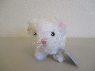 Ratón Blanco Webkinz Lil' Kinz -HS207 Nuevo. Código precintado, sin usar. Retirado. Foto 1 de 3