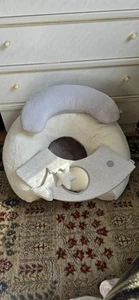 Mamas & Papas Wish upon a Cloud Cute Sit & Play Inflatable Baby Soft Floor Seat - Picture 1 of 8