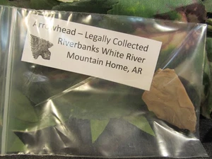 Pfeilspitze von White River Banks, Mountain Home, Arkansas - Bild 1 von 6