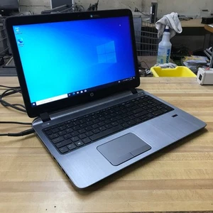 HP ProBook 455 G2 15.6" Laptop AMD A6 CPU 4GB RAM 500GB HDD (Windows 10 Pro) - Zdjęcie 1 z 10