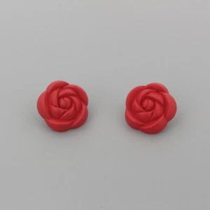 6pcs DIY Flower Shape Buttons Sew on Material for Costume Cardigan Decor Sew on - Picture 1 of 20