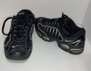 Nike Air Max Tailwind IV Black Silver Athletic Sneakers BQ9810-002 Sz 4Y - Picture 1 of 6