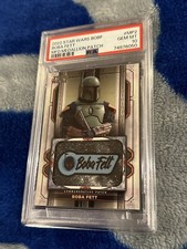 PSA 10 2022 Topps Star Wars The Book Of Boba Boba Fett Patch Card #MP2 Pop 1
