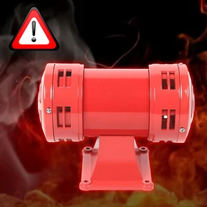 400W Motor Driven Air Raid Siren Horn Fire Emergency Security Alarm 140db - Picture 1 of 13