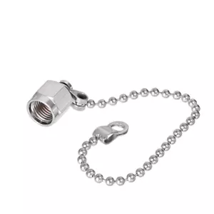 1PCS Dust cap with Ring chain for SMA female or RP-SMA Jack RF connector - Picture 1 of 4