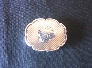 Beautiful Rare Ornate Shape Vinaigrette Hallmark Date 1856 By Edward Smith - Picture 1 of 15