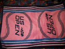 RARE US Open Tennis Towel PINK 24"x34" USTA Officially Licensed Made in USA