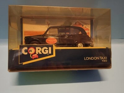 London Taxi Die Cast Model Art91810 1/43 Classic Vehicles Corgi - Immagine 1 di 4