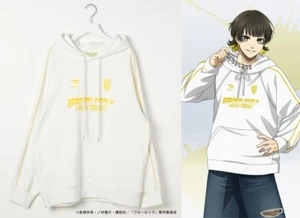 Blue Lock Meguru Bachira Gaming Hoodie White Unisex Anui Japan Limited Cosplay - Picture 1 of 11