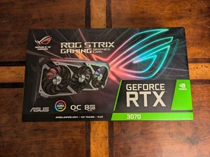 Geforce RTX 3070 ROG STRIX graphics card - Afbeelding 1 van 6