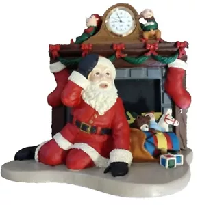 1998 Howard Miller Down Chimney Santa Christmas Clock Holiday Limited Edition - Bild 1 von 9