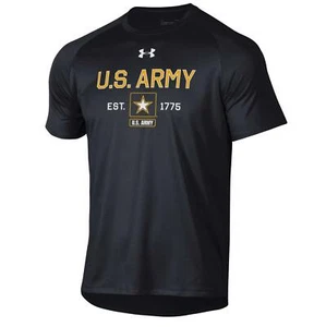 US Army Under Armour Athletic Tee Shirt - Bild 1 von 1