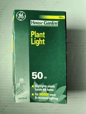 Светильник для садовых растений GE House комнатный 50 Вт, дорожка Reg и утопленная лампочка  - Изображение 1 из 3