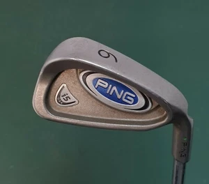 Ping i5 Green Dot 6 Iron Regular Steel Shaft Golf Pride Grip - Picture 1 of 4
