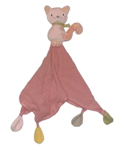 Beauty Baby Müller Fehn pañuelo de peluche pañuelo de peluche gato rosa NUEVO - Imagen 1 de 1