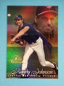 Vetrina Flair 1997 fila 1 Randy Johnson Seattle Mariners #20 ⚾ - Foto 1 di 2