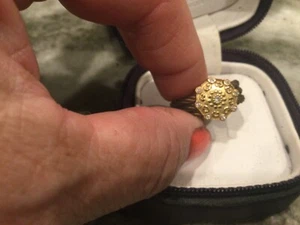 Charriol 18 K Gold und Diamant Bronze Zopfring. sz. 7 - Bild 1 von 6