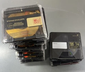 27x Minidisc Kassetten Sammlung / Konvolut inkl. 18x Sony Premium 74min. - Picture 1 of 2
