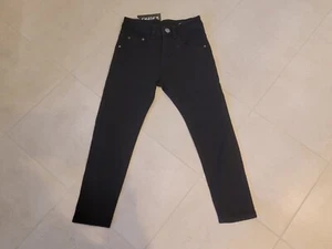 NEW w/TAGS Black Denim Jeans Boys Size 8 US 24 EU - Picture 1 of 2