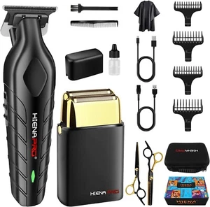 HIENA PRO Profi Hair Clipper Haarschneidemaschine Foil Rasierer Set (L3i) - Bild 1 von 6