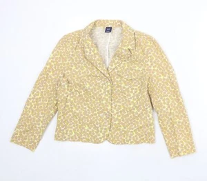 Gap Womens Brown Cotton BlendBlazer Size 6 - Picture 1 of 10