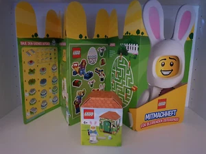 LEGO® (5005249) Osterhasenhütte mit Oster-Minifigur & Mitmachheft (Stickerbogen) - Bild 1 von 2
