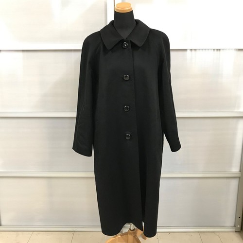 SAINT LAURENT (YSL) Yves Saint Laurent Cappotto Lungo Trench Nero F 100% Cashmere Taglia F