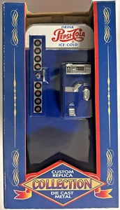 Pepsi-Cola Vending Machine Bank 1997 Replica collection Diecast 50's NEW - Picture 1 of 6